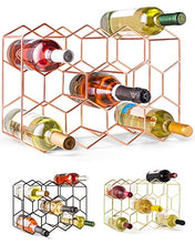 Load image into Gallery viewer, Gusto Nostro Countertop Wine Rack - Rose