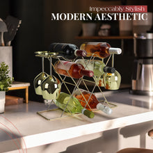 Carica l'immagine nel visualizzatore di Gallery, Portabottiglie da appoggio Gusto Nostro - Nero