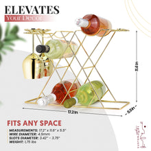 Carica l'immagine nel visualizzatore di Gallery, Portabottiglie da appoggio Gusto Nostro - Nero