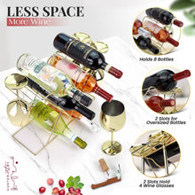 Carica l'immagine nel visualizzatore di Gallery, Portabottiglie da appoggio Gusto Nostro - Nero