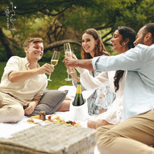 Load image into Gallery viewer, Gusto Nostro Marble Wine Chiller - White