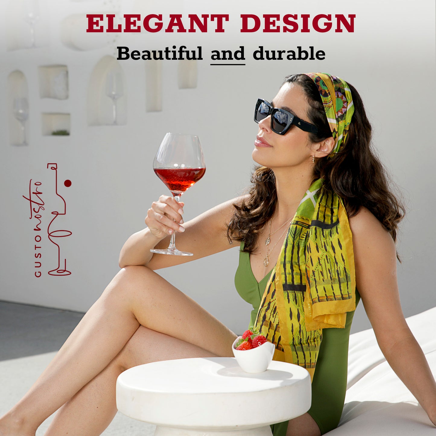 Crystal Wine Glass_Mel Collection