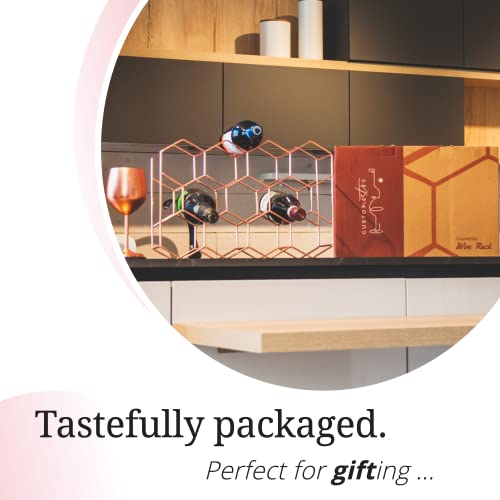 Gusto Nostro Countertop Wine Rack - Rose