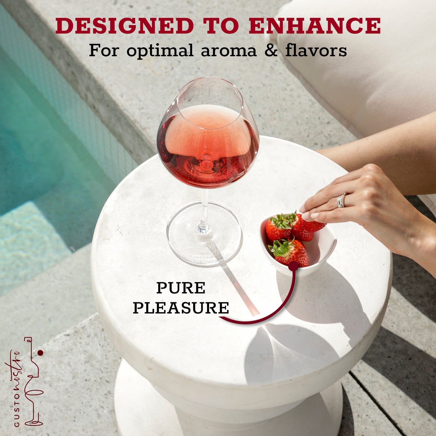 Crystal Wine Glass_Mel Collection