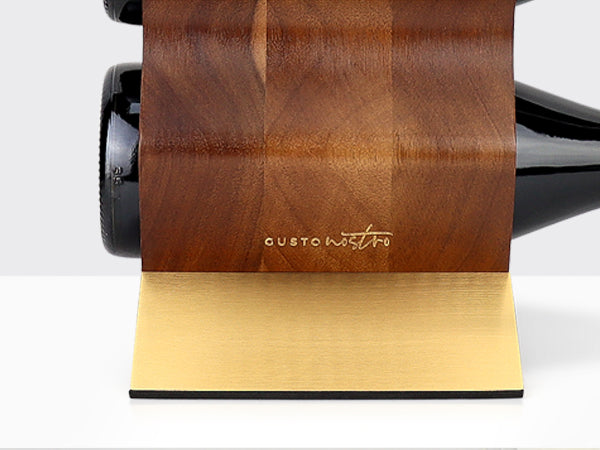 Gusto Nostro Wood Wine Rack - Acacia